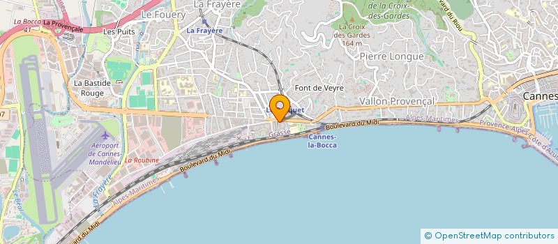 localisation de l'entreprise MONSIEUR GUY COSTES à CANNES