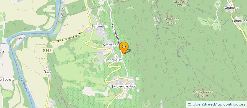 localisation de l'entreprise MONSIEUR GUY COTTIN  SAINT-PIERRE-D ALVEY