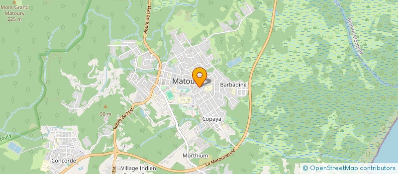 localisation de l'entreprise MONSIEUR GUY COTTRELL  MATOURY