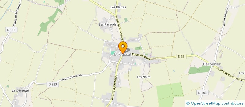 localisation de l'entreprise MONSIEUR GUY COULON  TAXAT-SENAT