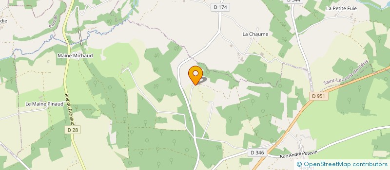 localisation de l'entreprise MONSIEUR GUY COURTIN à SAINT-CLAUD