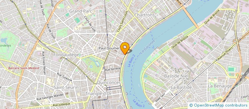 localisation de l'entreprise MONSIEUR GUY COURTOIS  BORDEAUX