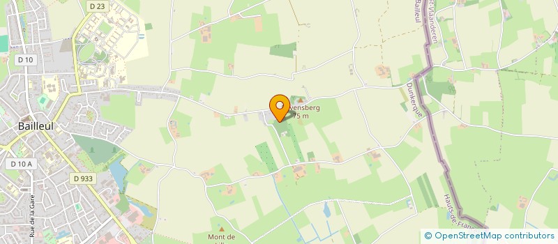 localisation de l'entreprise MONSIEUR GUY CREPIN à BAILLEUL