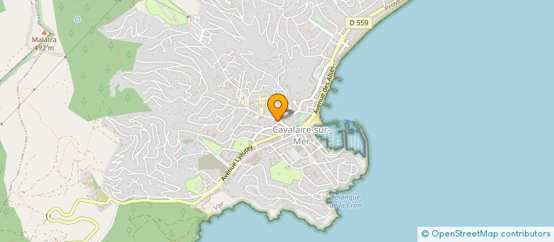 localisation de l'entreprise MONSIEUR GUY CREPIN à CAVALAIRE-SUR-MER