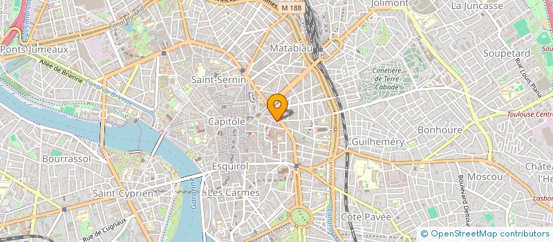 localisation de l'entreprise MONSIEUR GUY CRESPY à TOULOUSE
