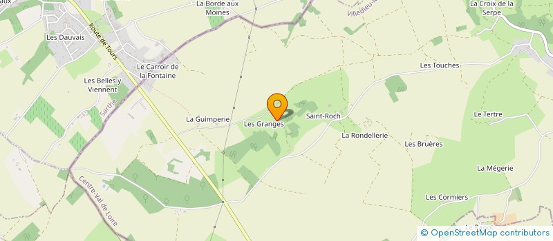 localisation de l'entreprise MONSIEUR GUY CROSNIER  TROO