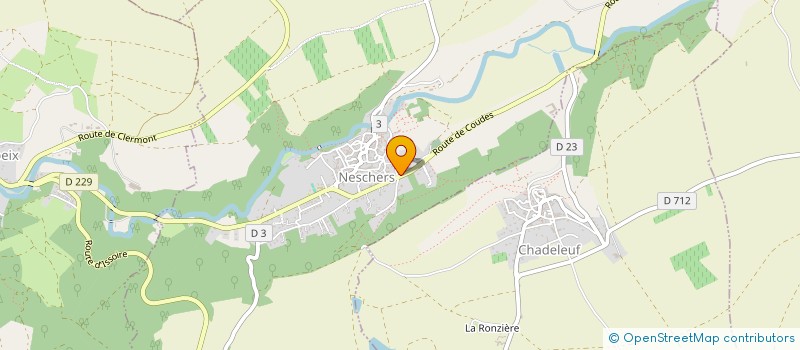 localisation de l'entreprise MONSIEUR GUY D ALMEIDA  NESCHERS