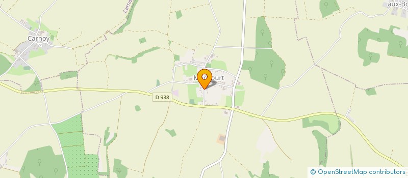 localisation de l'entreprise MONSIEUR GUY D'HONDT  MARICOURT