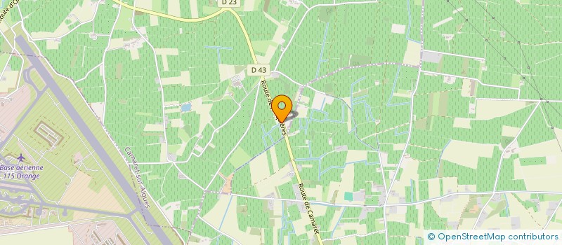 localisation de l'entreprise MONSIEUR GUY DALADIER  CAMARET-SUR-AIGUES