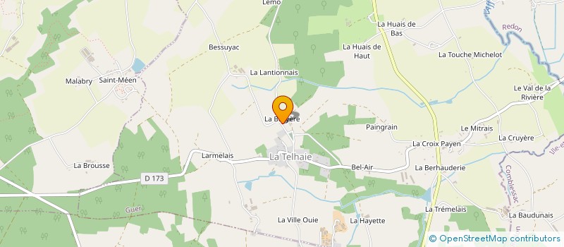 localisation de l'entreprise MONSIEUR GUY DANIEL à GUER