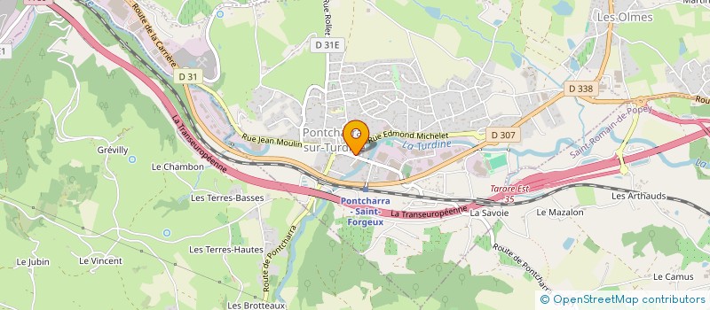 localisation de l'entreprise MONSIEUR GUY DANIERE  VINDRY-SUR-TURDINE