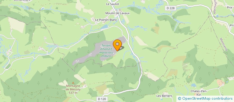 localisation de l'entreprise MONSIEUR GUY DARBON  MARMAGNE