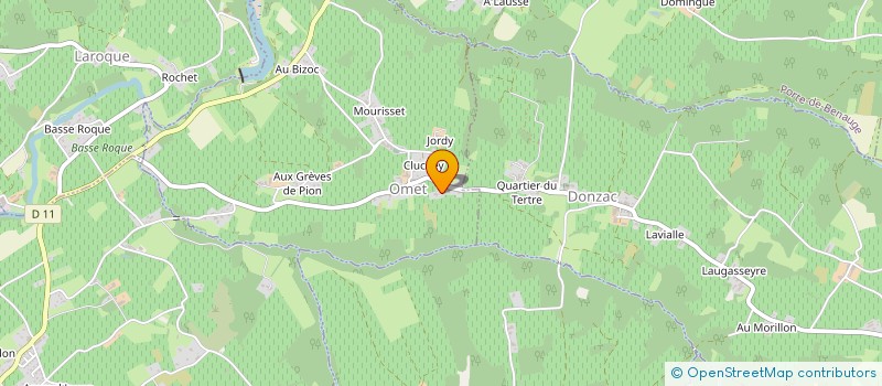 localisation de l'entreprise MONSIEUR GUY DARRIET  LOUPIAC