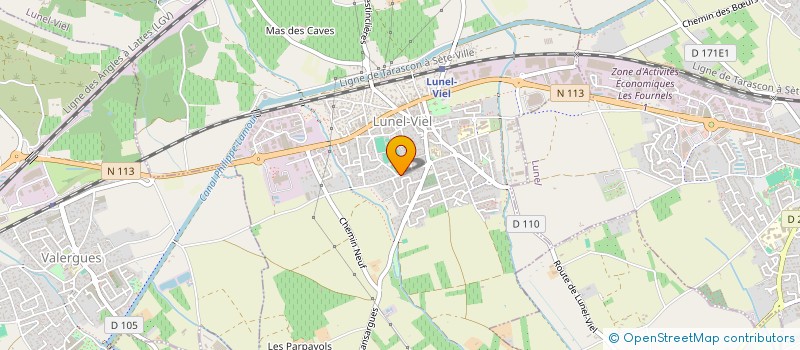 localisation de l'entreprise MONSIEUR GUY DAUMAS à LUNEL-VIEL