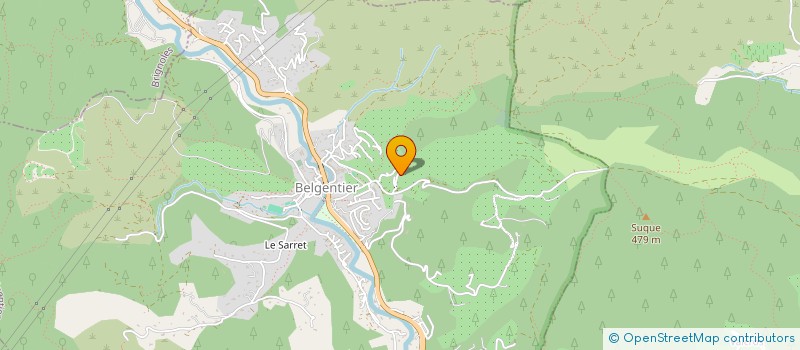 localisation de l'entreprise MONSIEUR GUY DE BLAY  BELGENTIER