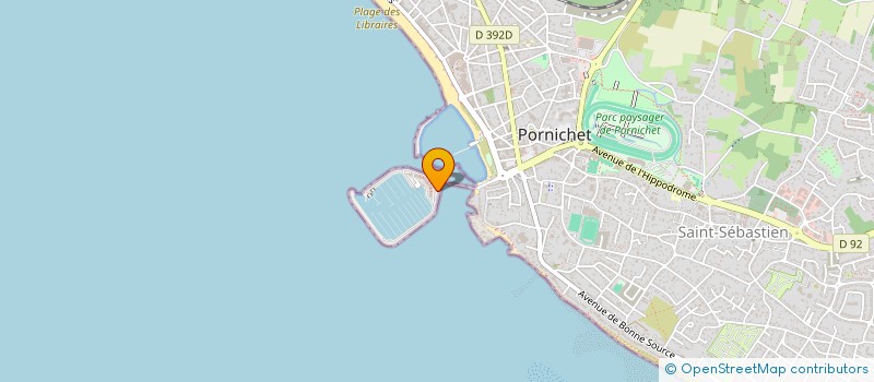 localisation de l'entreprise MONSIEUR GUY DE BOUSSAC à PORNICHET