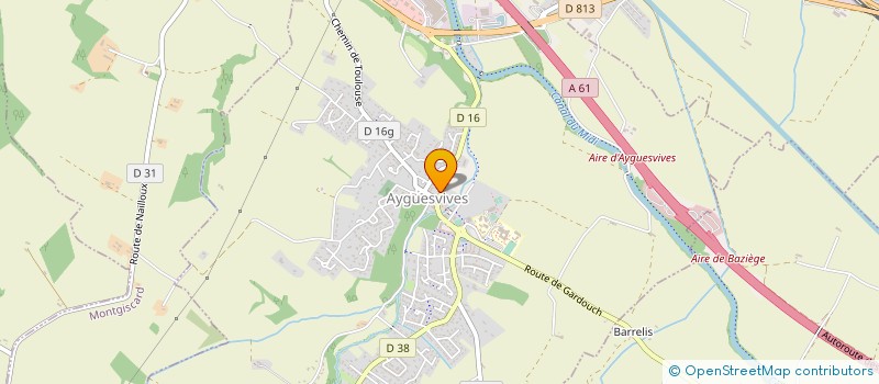 localisation de l'entreprise MONSIEUR GUY DE FALCO  AYGUESVIVES