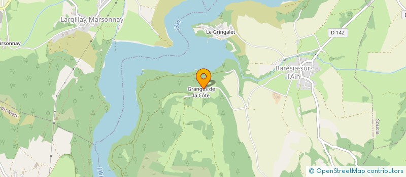 localisation de l'entreprise MONSIEUR GUY DE HAUT DE SIGY  CLAIRVAUX-LES-LACS