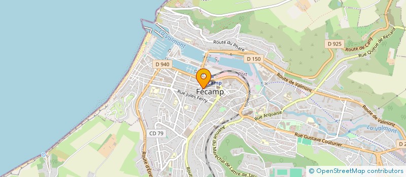 localisation de l'entreprise MONSIEUR GUY DE SOUZADIAS  FECAMP