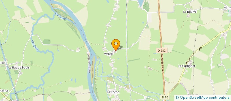 localisation de l'entreprise MONSIEUR GUY DEDIEU  BAUGY