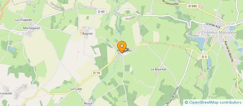 localisation de l'entreprise MONSIEUR GUY DEFRENEIX à ROCHES