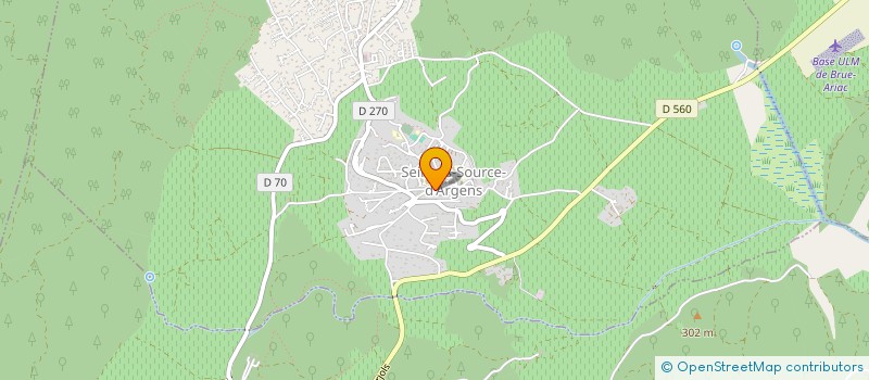 localisation de l'entreprise MONSIEUR GUY DEGIOANNI  SEILLONS-SOURCE-D'ARGENS