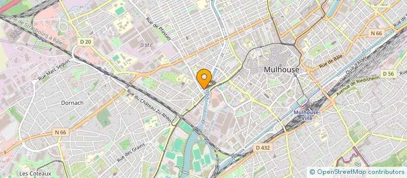 localisation de l'entreprise MONSIEUR GUY DEL DO  MULHOUSE