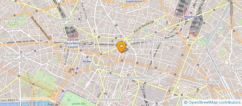 localisation de l'entreprise MONSIEUR GUY DELACROIX  PARIS