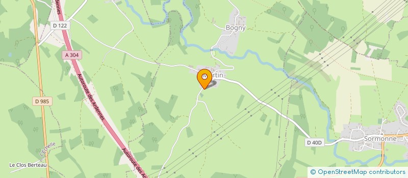 localisation de l'entreprise MONSIEUR GUY DELAHAUT  MURTIN-ET-BOGNY