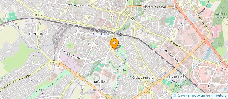 localisation de l'entreprise MONSIEUR GUY DELEON à SAINT-BRIEUC