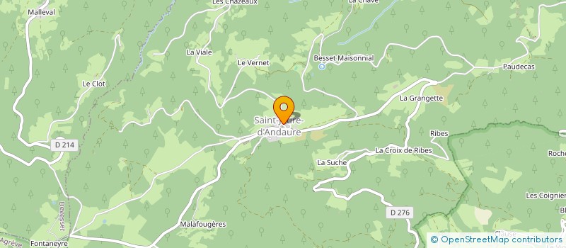 localisation de l'entreprise MONSIEUR GUY DELORME  ROCHEPAULE