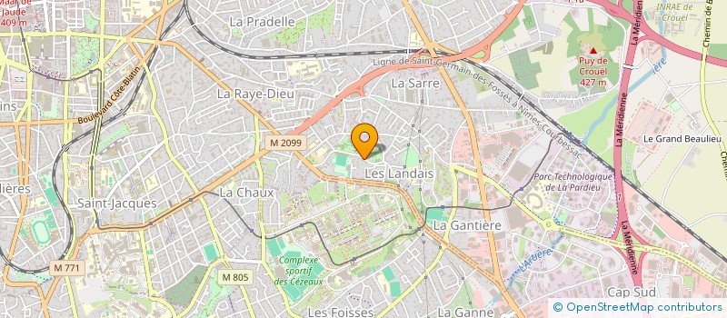 localisation de l'entreprise MONSIEUR GUY DELORME  CLERMONT-FERRAND