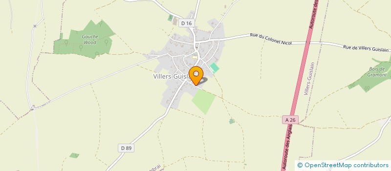 localisation de l'entreprise MONSIEUR GUY DENDAUW à VILLERS-GUISLAIN