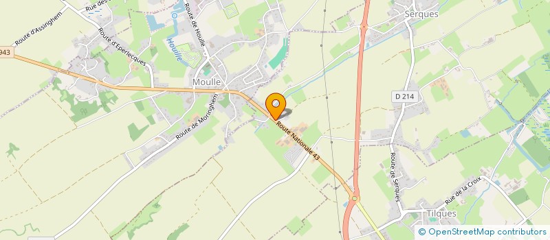 localisation de l'entreprise MONSIEUR GUY DENYS  SERQUES