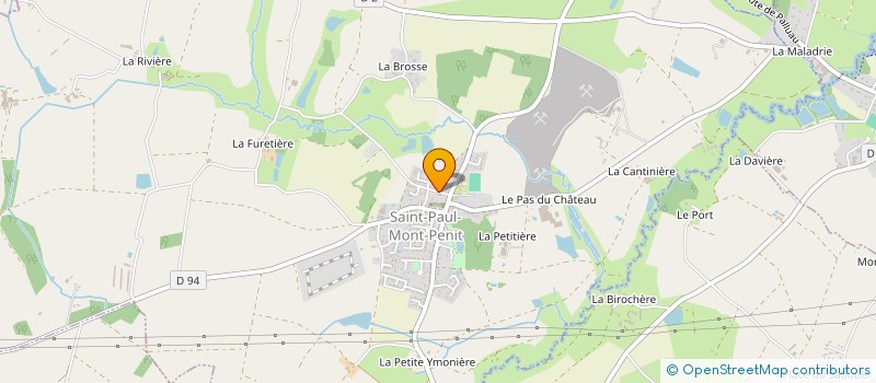 localisation de l'entreprise MONSIEUR GUY DEPRE  SAINT-PAUL-MONT-PENIT