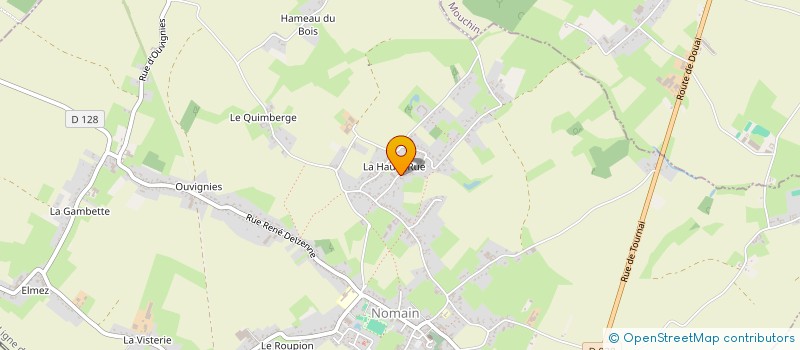 localisation de l'entreprise MONSIEUR GUY DERNAUCOURT  NOMAIN