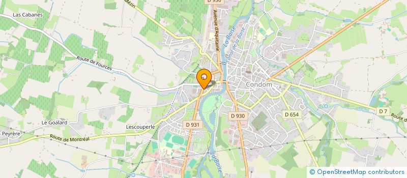 localisation de l'entreprise MONSIEUR GUY DEROCH  FRANCESCAS