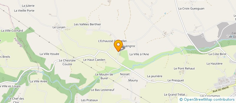 localisation de l'entreprise MONSIEUR GUY DEROUILLAC à TRAMAIN