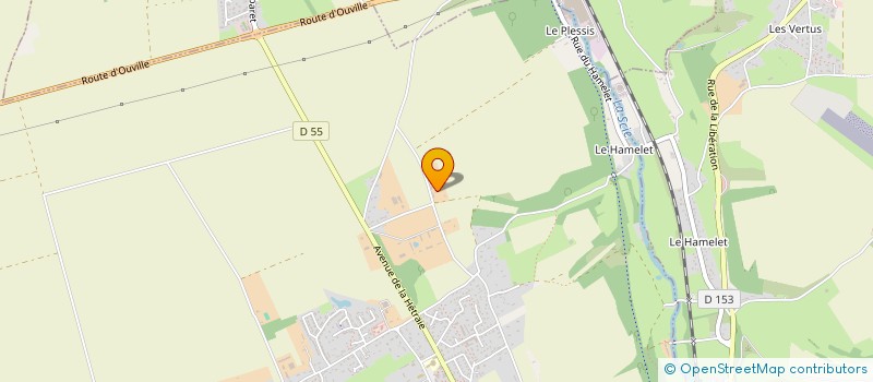 localisation de l'entreprise MONSIEUR GUY DES CHAMPS DE BOISHEBERT  OFFRANVILLE