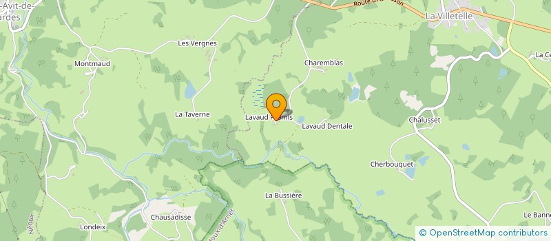 localisation de l'entreprise MONSIEUR GUY DESAZARS DE MONTGAILHARD à LA VILLETELLE