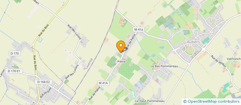 localisation de l'entreprise MONSIEUR GUY DESCAMPS à AUBERS