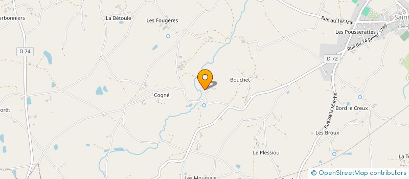 localisation de l'entreprise MONSIEUR GUY DESCHATRETTES à SAINT-DENIS-DE-JOUHET