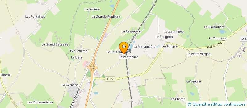localisation de l'entreprise MONSIEUR GUY DESNOUE  SAINT-PARDOUX-SOUTIERS