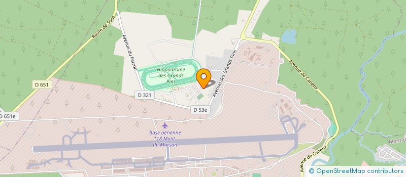 localisation de l'entreprise MONSIEUR GUY DESPERT  MONT-DE-MARSAN