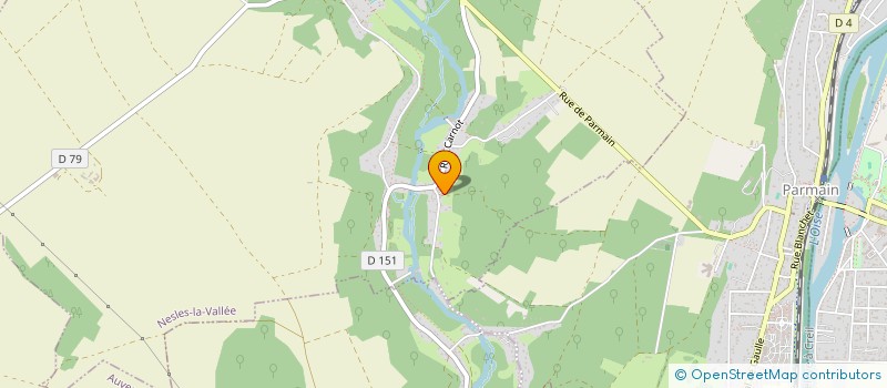 localisation de l'entreprise MONSIEUR GUY DESPONT  NESLES-LA-VALLEE