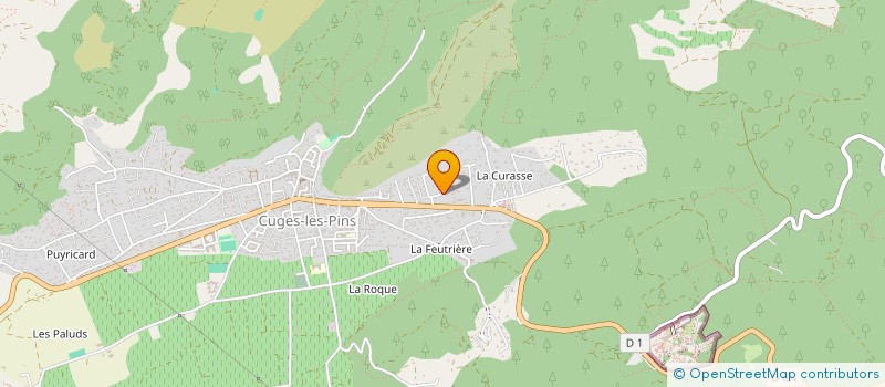 localisation de l'entreprise MONSIEUR GUY DI MEO  CUGES-LES-PINS