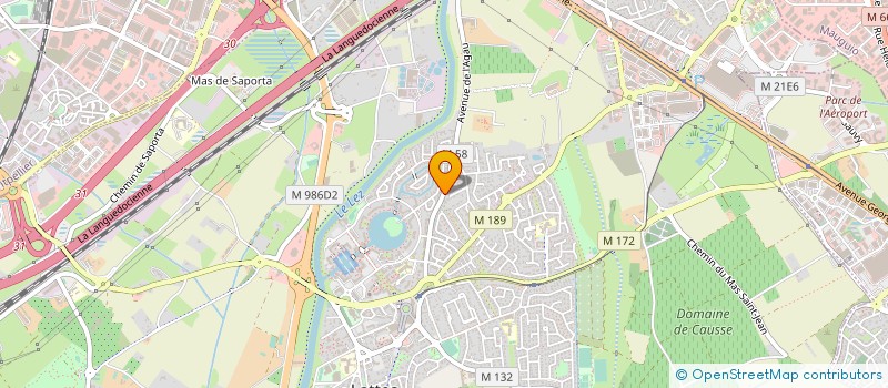 localisation de l'entreprise MONSIEUR GUY DI NALLO à LATTES