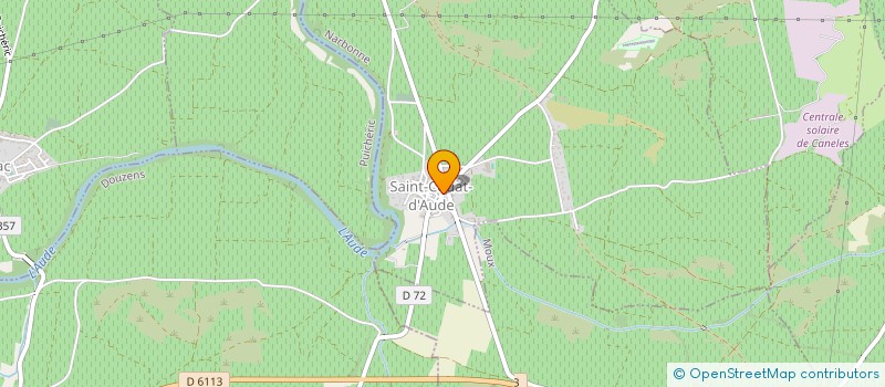 localisation de l'entreprise MONSIEUR GUY DIANCOURT  SAINT COUAT D'AUDE