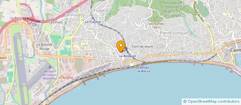 localisation de l'entreprise MONSIEUR GUY DIENG à CANNES