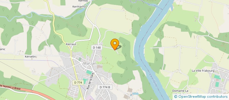 localisation de l'entreprise MONSIEUR GUY DINJON  MARZAN